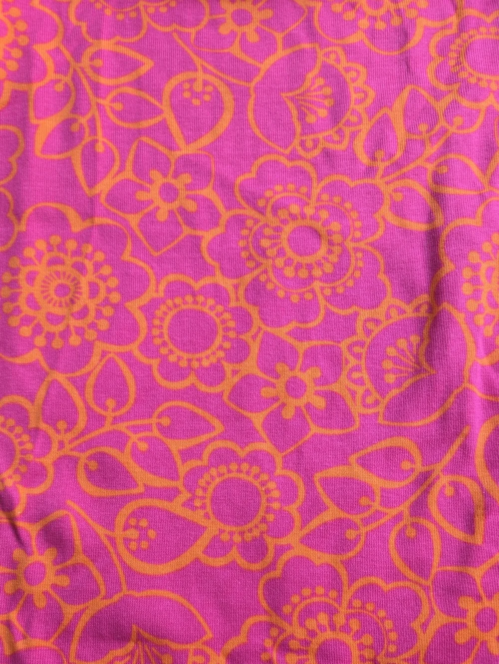 Hanna Andersson Pink And Orange Floral And Striped Play Dress